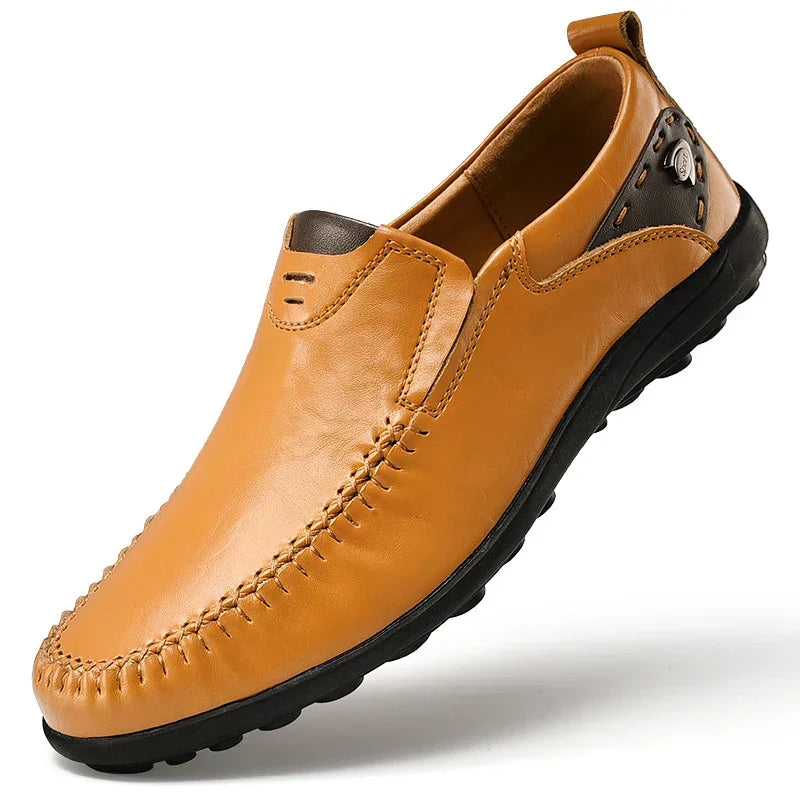 Classic men's loafers, premium comfort for everyday style. Effortless slip-on footwear, versatile for casual fashion.