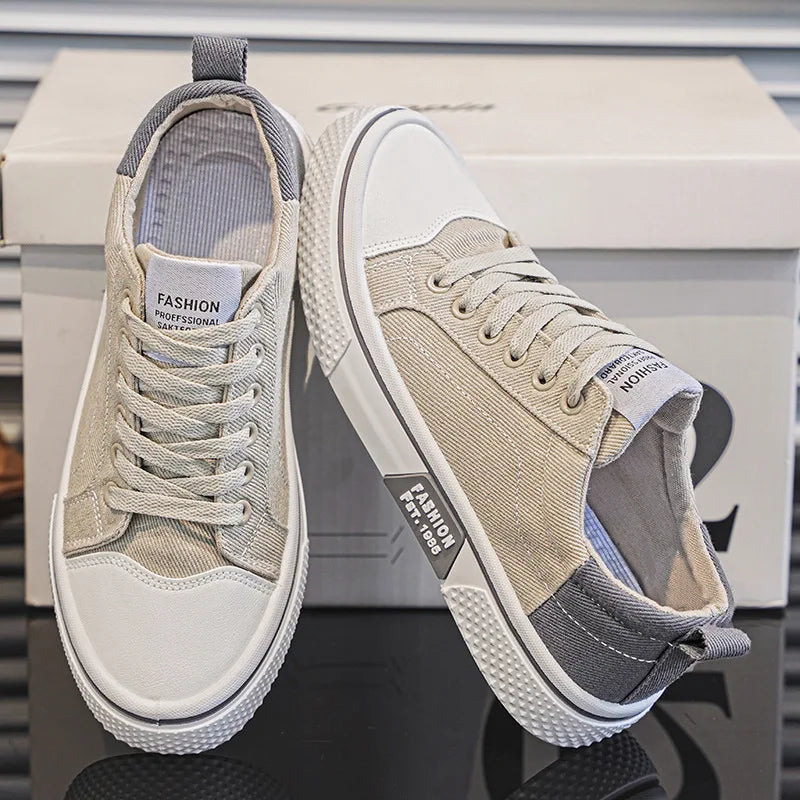 Breathable men's casual footwear, classic sneakers for daily comfort, walking, and modern style.