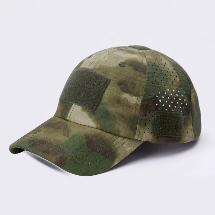 Classic camouflage men's cap. A durable, stylish hat for everyday casual and outdoor use.