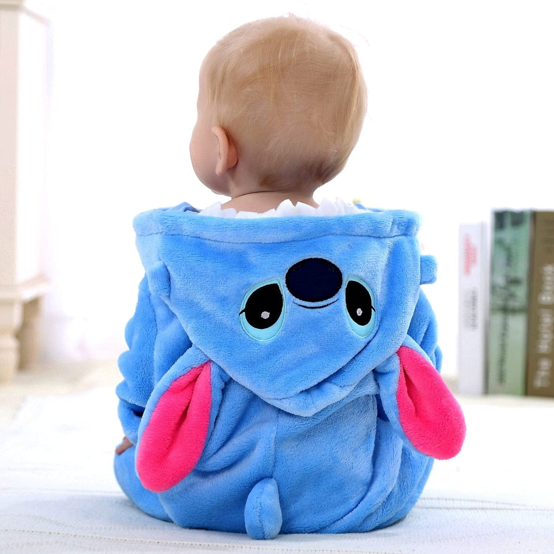 Infant & toddler animal dream sleepsuit. Ultra-soft kids loungewear, cozy romper for comfortable sleep & play.