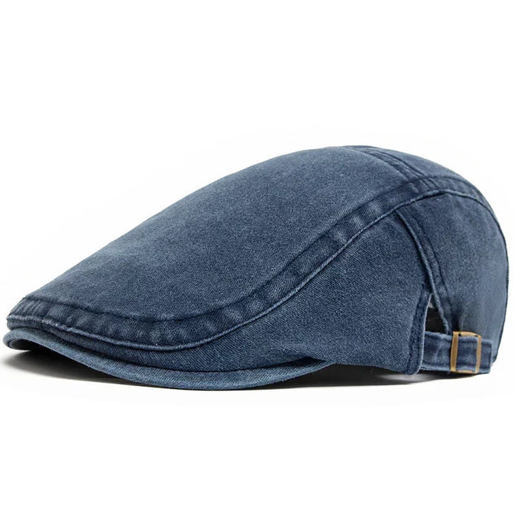 Men's Classic Everyday Flat Cap, a stylish and versatile casual headwear for timeless fashion.