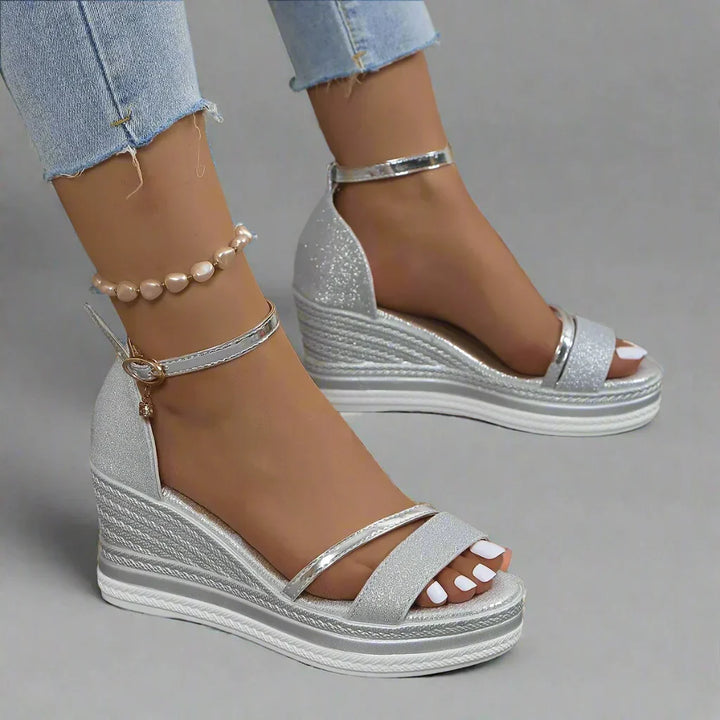 Stylish women's orthopedic sandals with arch support & all-day comfort. Perfect versatile slip-on summer shoes.