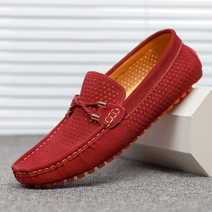 Dressy yet comfortable men's classic loafers, breathable footwear for sophisticated casual looks.