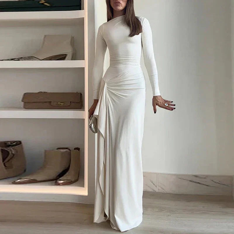 Chic women's Paloma maxi dress, ideal as a wedding guest dress, party dress, or formal attire.