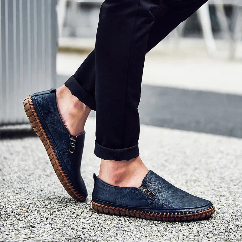 Men's premium comfort slip-on shoes for casual everyday wear, offering style and ease.