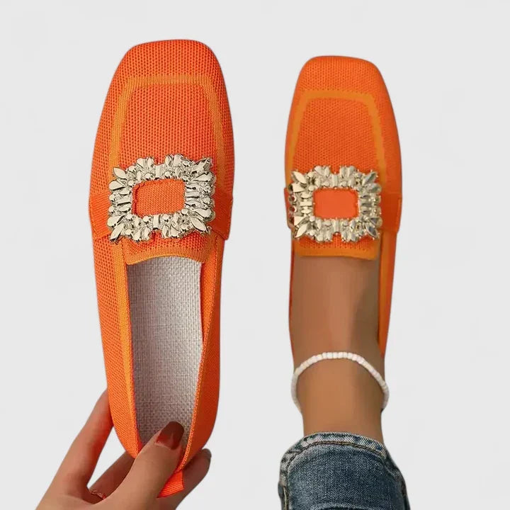 Comfortable daily wear women's loafers with orthopaedic arch support for all-day pain relief.