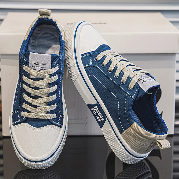 Men's classic everyday comfort sneakers, perfect for walking and casual style. Lightweight & breathable.