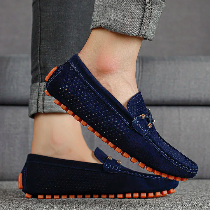 Stylish men's classic loafers, breathable for all-day comfort. Perfect casual & dress footwear.