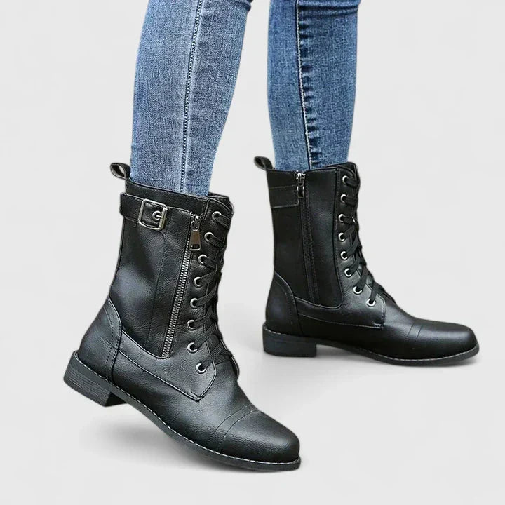 Comfortable women's orthopedic ankle boots with arch support & cushioned footbeds for all-day wear.