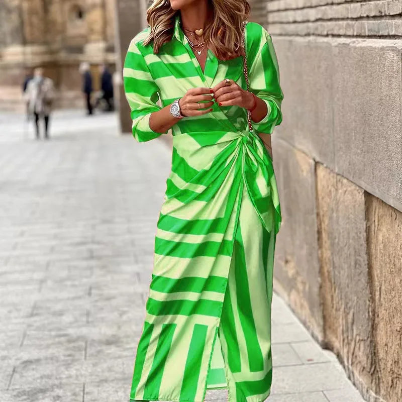 Women's Lucinda maxi dress, a vibrant floral print and elegant design for summer fashion & vacations.
