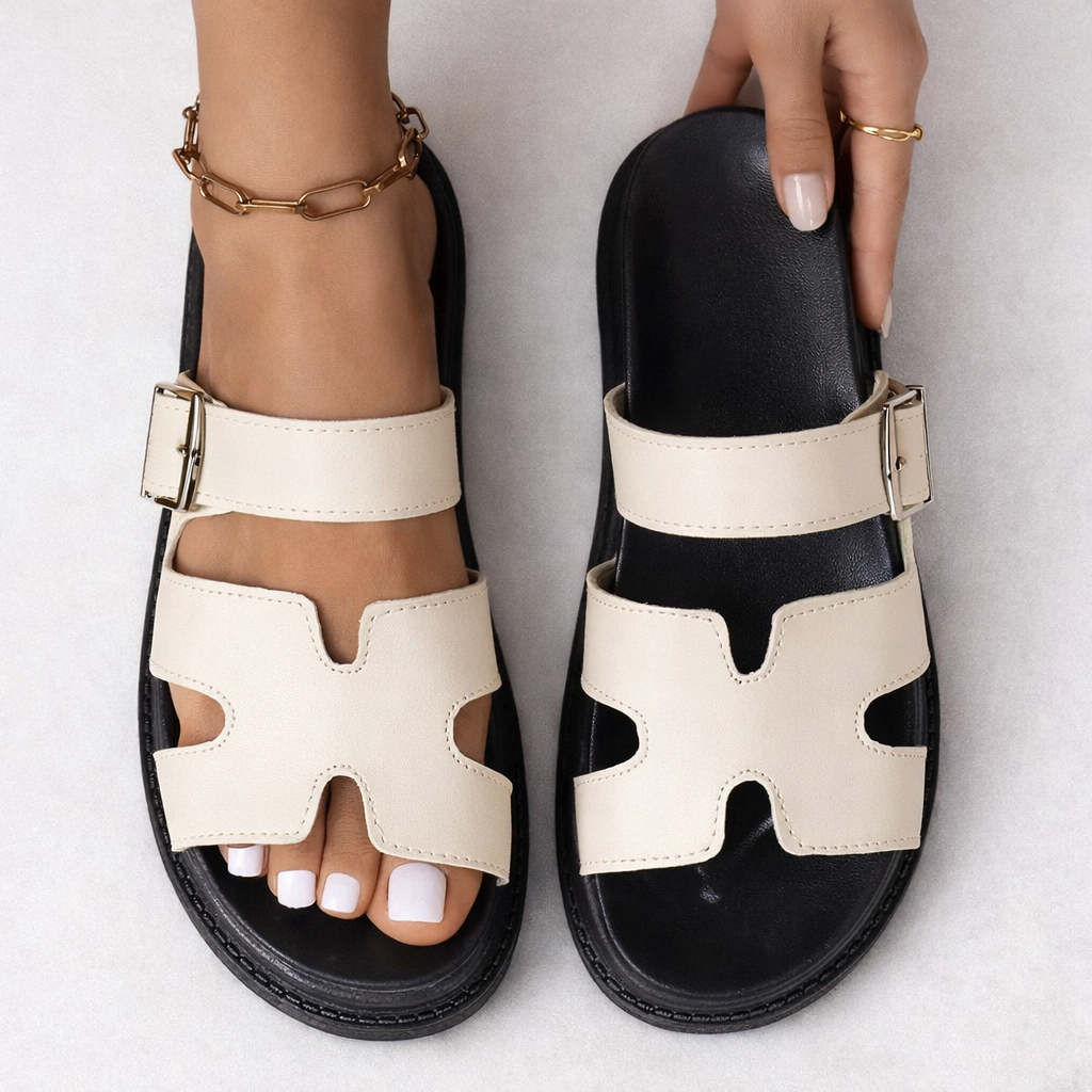 Everyday women's orthopaedic walking sandals, designed for ultimate comfort, arch support & breathability.