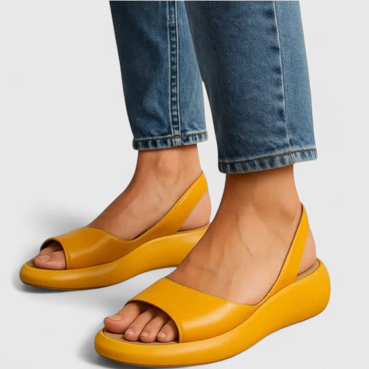 Emrynn Women's Orthopedic Sandals: ultimate comfort footwear, stylish slip-on design with arch support.
