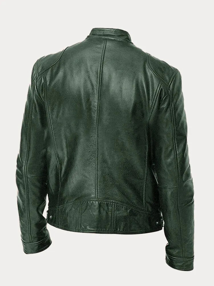 Stylish men's classic jacket. Versatile outerwear for casual everyday wear, enhancing mens fashion.