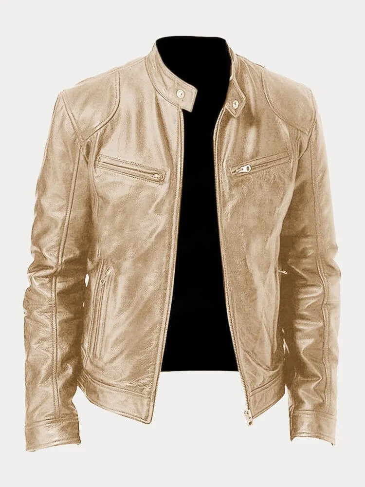 Comfortable men's casual jacket. Classic style, versatile everyday outerwear for stylish men.