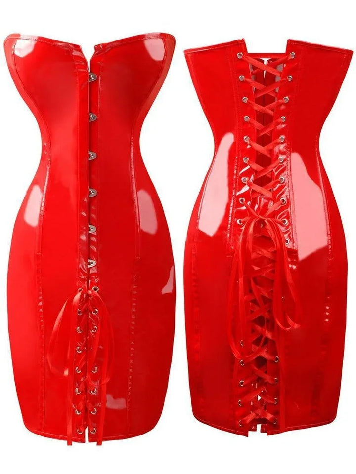 Figure-flattering women's strapless bodycon dress, versatile for casual, party, or evening looks.
