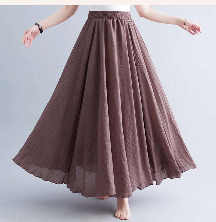 Fashionable women's maxi skirt, comfortable & casual for everyday.