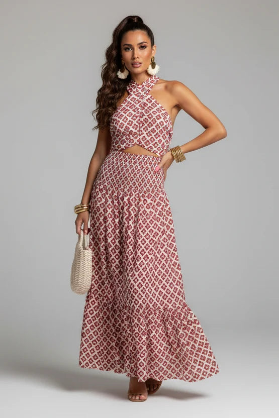 Elegant women's off-shoulder ruched midi dress in black, perfect for evening parties & sophisticated cocktail events.