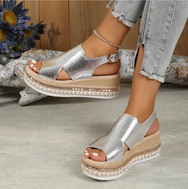 Ultimate comfort orthopedic sandals for women, with arch support, designed for stylish foot health.