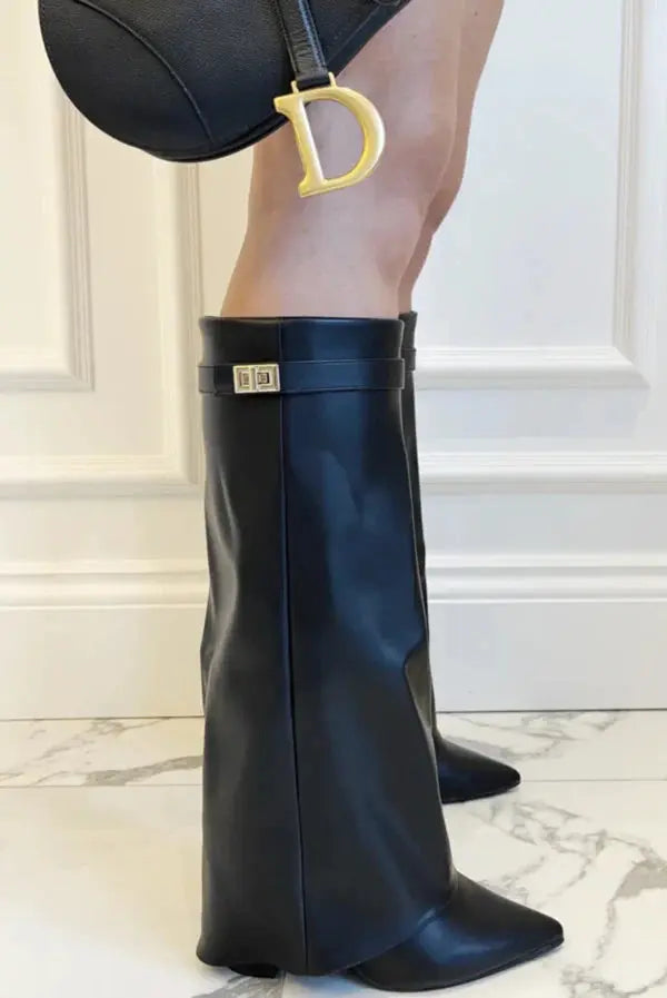 Classic women's comfort tall boots, ideal for stylish and warm fall & winter wardrobes.