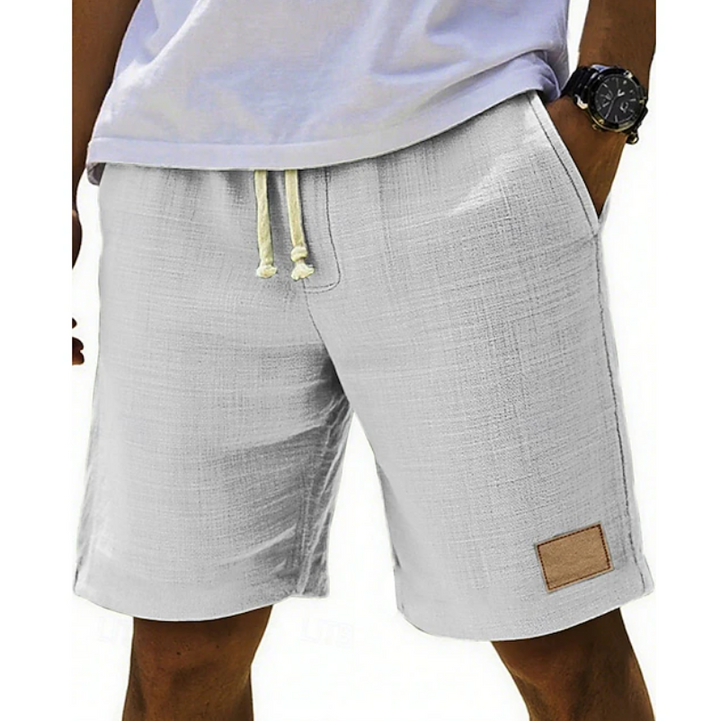 Men's Classic Summer Lace Shorts, relaxed fit. Perfect for warm weather casual wear and comfort.