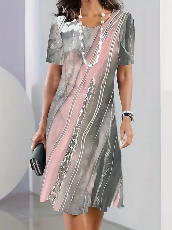 Sophisticated women's party midi dress for evenings, special events & formal occasions.