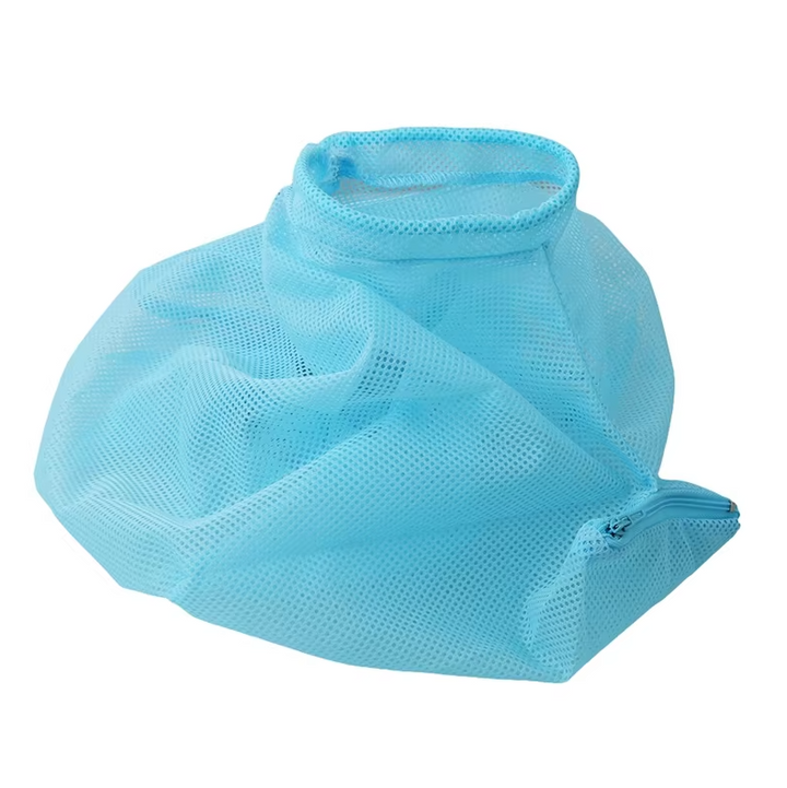 Versatile cat grooming supplies: mesh bag for bathing, nail trimming, injections, and pet care.