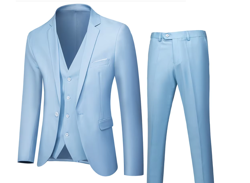 Elegant women's spring suit set, a luxurious two-piece outfit with a jacket and pants for classic style.