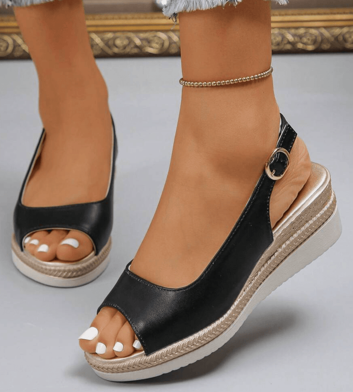 Fresh white women's orthopedic slingback espadrille sandals, perfect casual summer shoes with arch support.