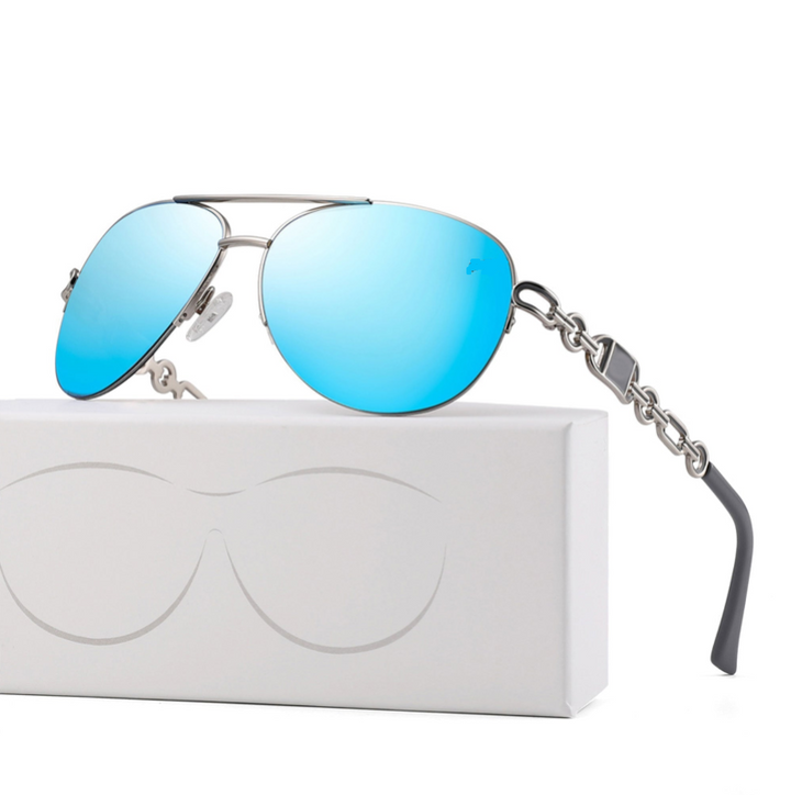 Perfect gift: stylish women's polarized sunglasses for fashion-forward UV protection.