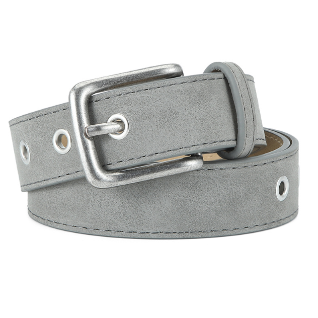 High-quality men's suede belt, offering a classic and versatile style for every wardrobe.