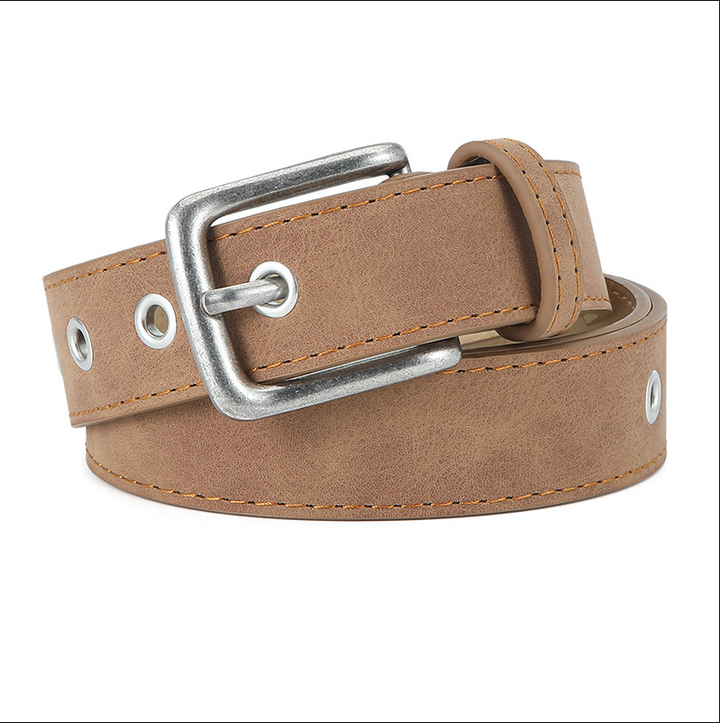 Fashionable men's suede belt for a sleek, modern, yet classic appeal in men's fashion.