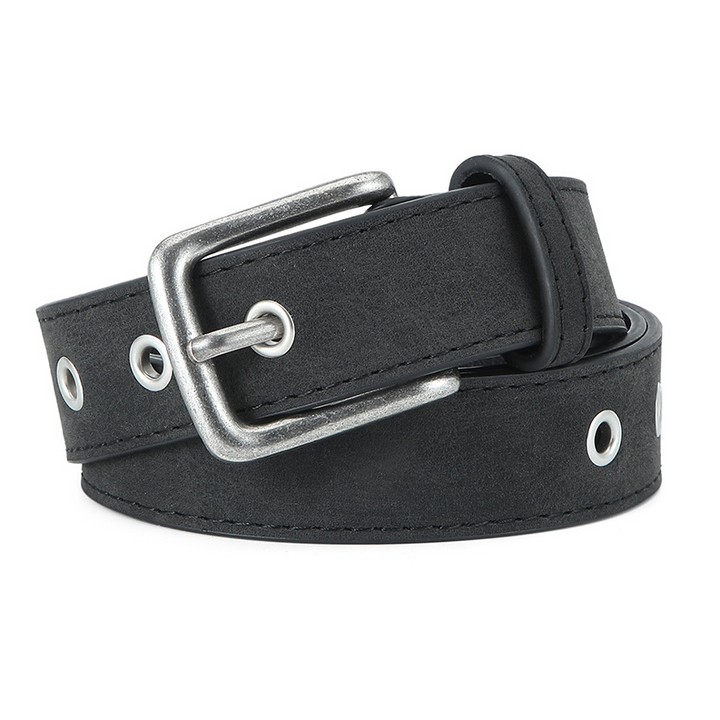 Everyday men's suede belt, effortlessly bringing elegance and sophistication to casual outfits.