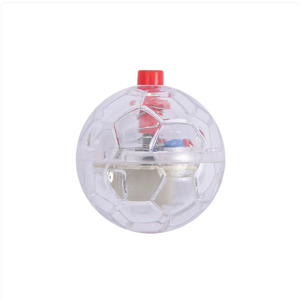 Durable luminous LED dog football for active play. Interactive glowing pet toy, great for outdoor fun & chewing.