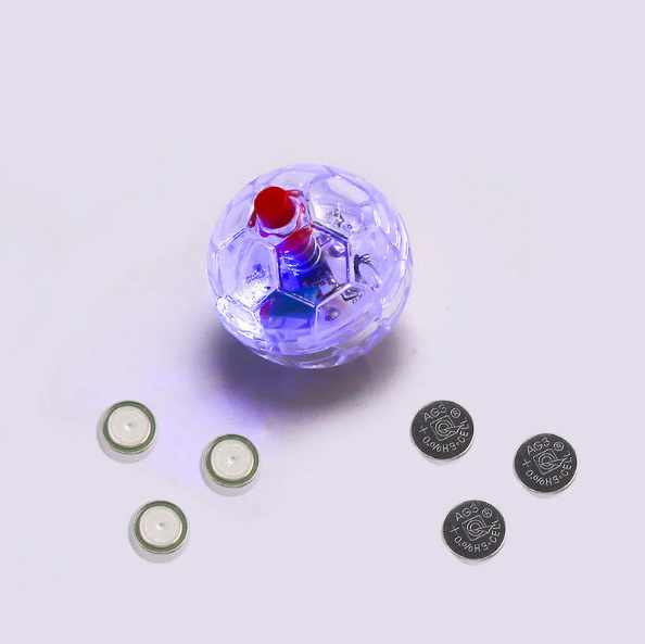 Bright glowing LED dog football toy for engaging playtime. Interactive & durable pet ball for all sizes of dogs.
