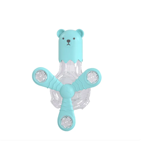 Cute bear interactive pet toy, a challenging treat dispenser & slow feeder for cats & dogs' enrichment.