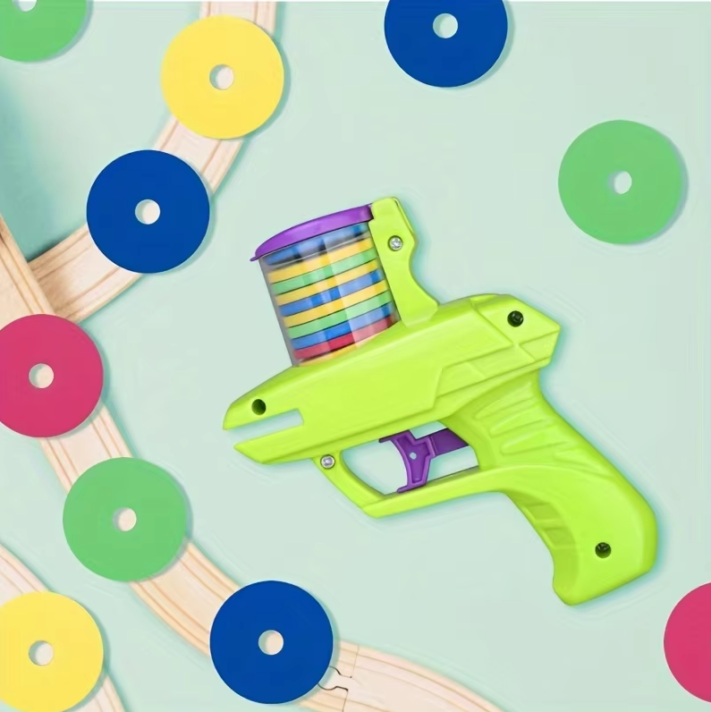 Feline disc launcher toy for cats, stimulating natural hunting instincts & active play.