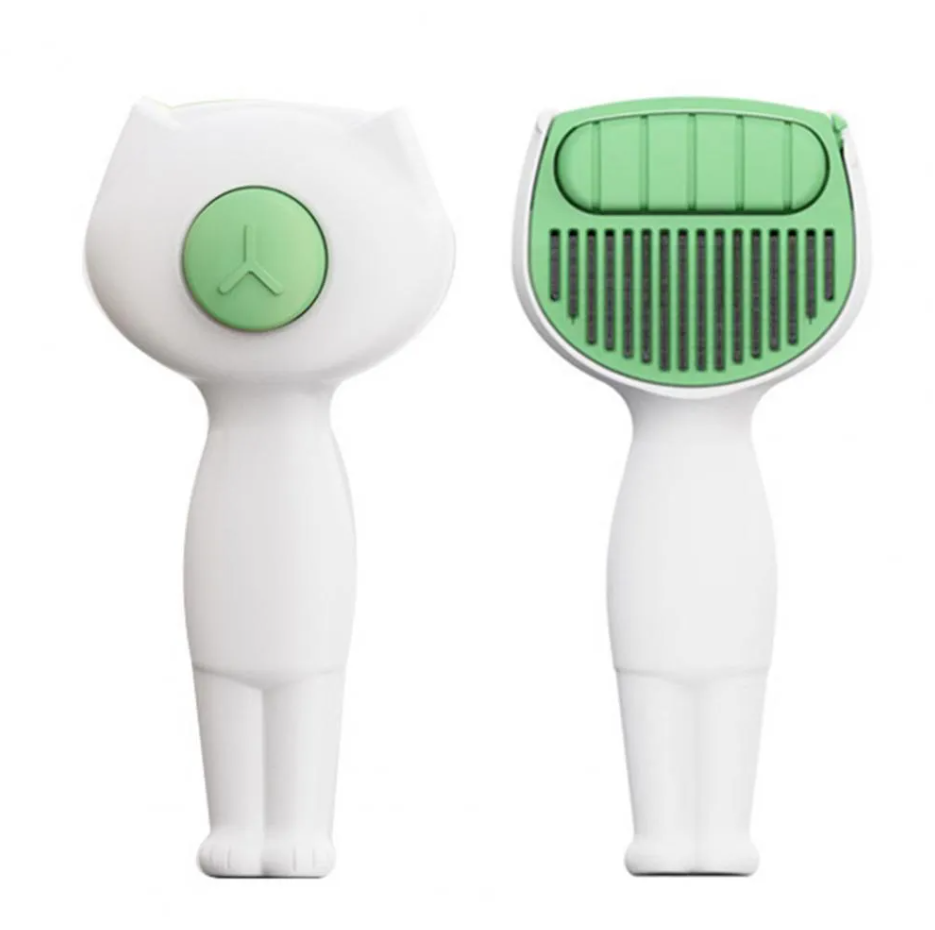 Premium self-cleaning deshedding tool for cats & dogs. Makes pet grooming quick & simple hair removal.