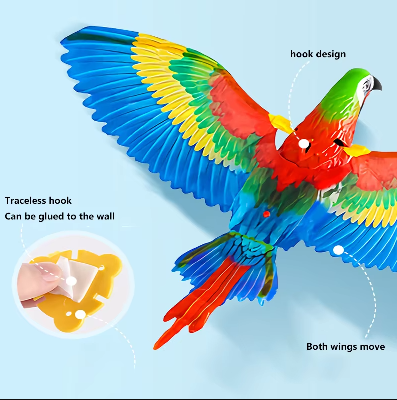 Engaging flying eagle interactive toy for cats, perfect for feline play and enrichment.