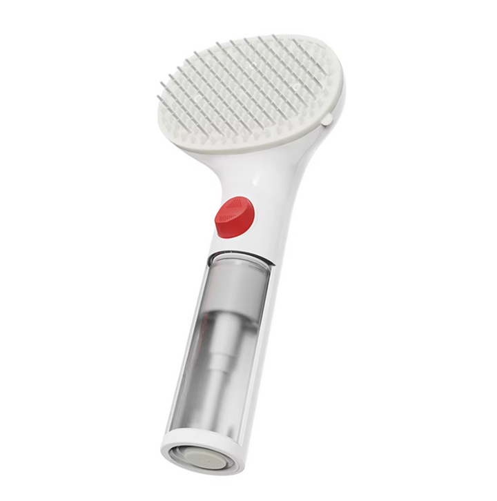 Promote pet hygiene with this dry foam brush & cleaner dispenser. Waterless dog & cat wash for clean fur.