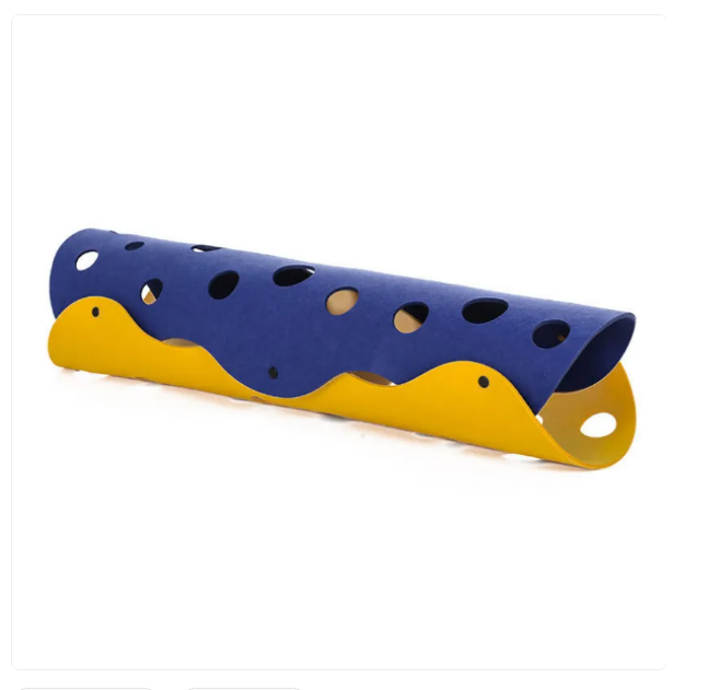 Durable felt cat tunnel, a versatile pet accessory for feline exercise & endless interactive fun.