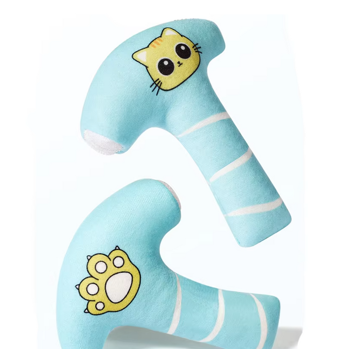 Playful colorful fish toys for cats, ideal for interactive fun, active felines, and chewing satisfaction.