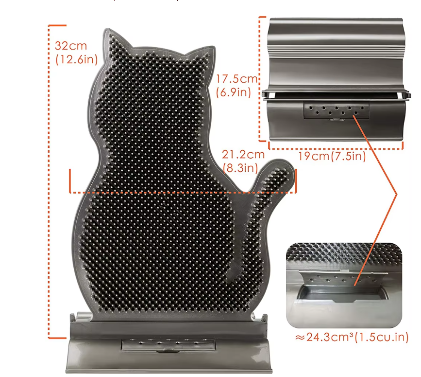 Playful cat silicone towel hook, anti-slip design for secure towel hanging in kitchen & bathroom decor.