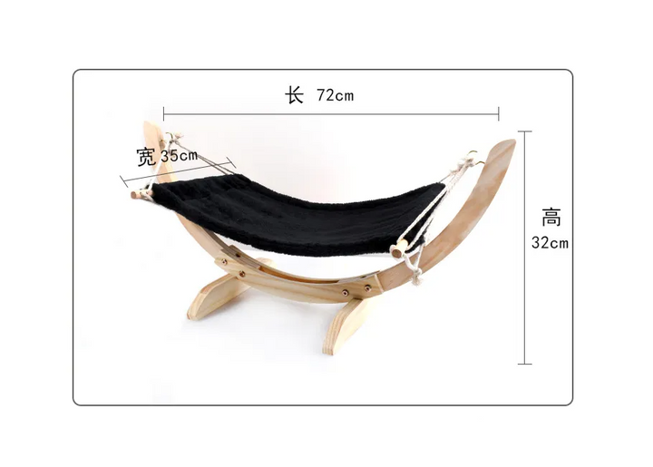 Leopard print soft washable cat hammock cover, providing comfortable & durable pet bed accessory for feline rest.