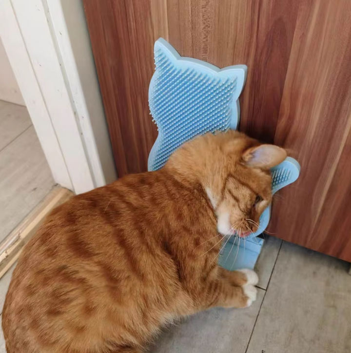 Bathroom organizer featuring a playful cat silicone towel hook, anti-slip and easy to use.