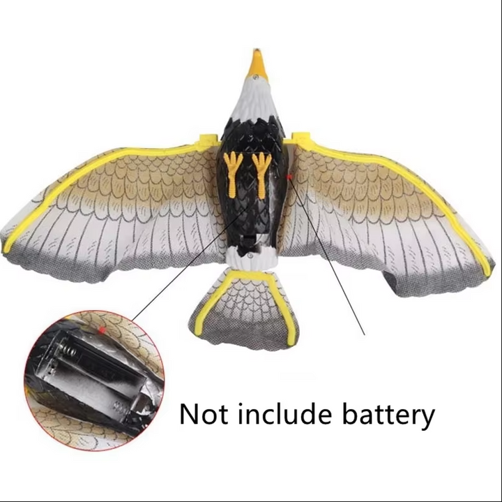 Interactive animal toy: a flying eagle cat toy enhancing play & enrichment for pets.