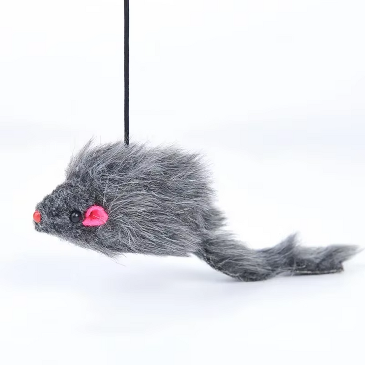 Engaging 3-pack interactive jumping mouse door toys for cats. Boosts exercise & mental stimulation.