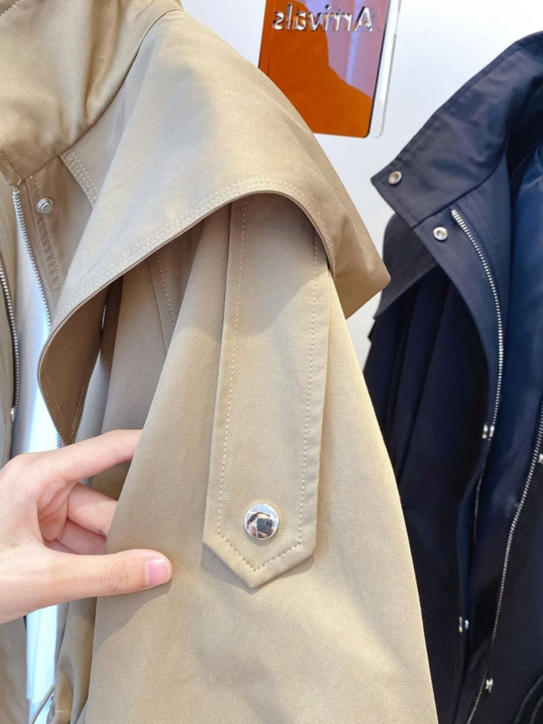 Everyday women's lightweight hooded jacket, great for layering in winter or as a standalone travel jacket.