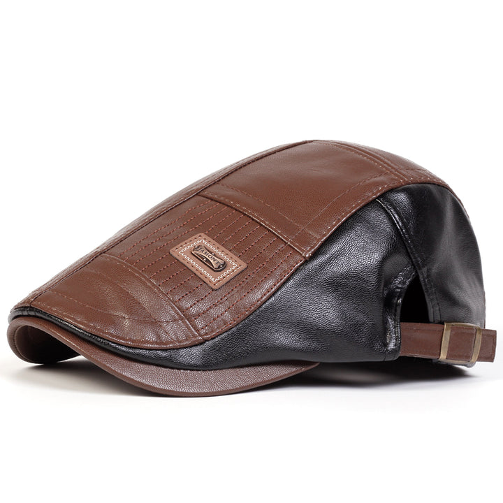 Versatile men's classic flat cap with a distinctive quilted look. Great for smart casual occasions.