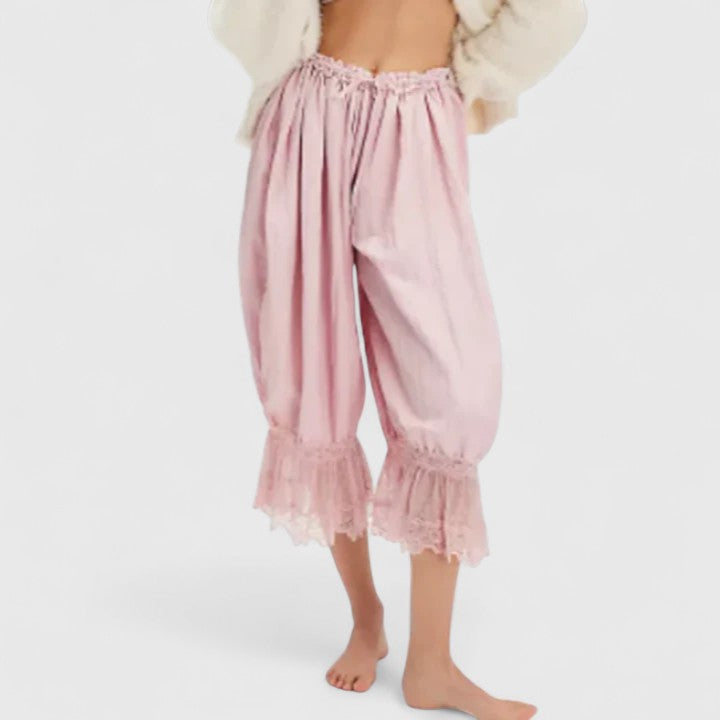 Everyday wear women's fashion pants: comfortable loose fit, chic patchwork, and versatile style.