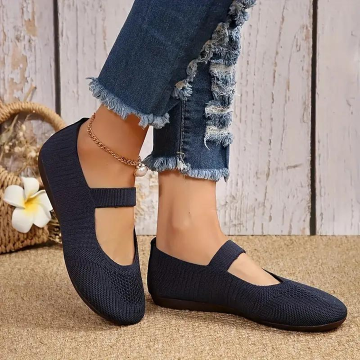 Stylish women's slip-on sneakers, versatile for casual fashion & everyday comfort.